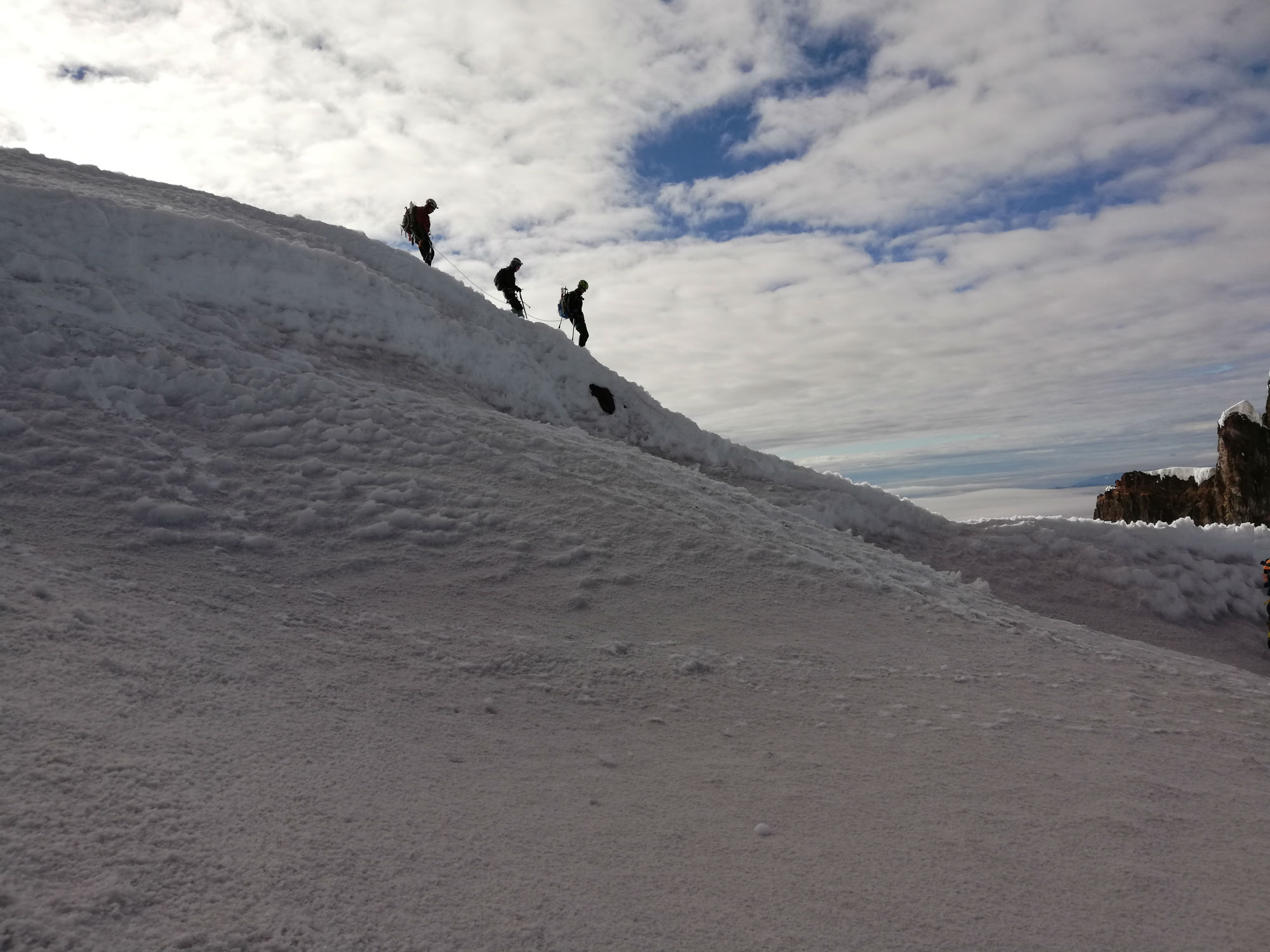 Cayambe Descend