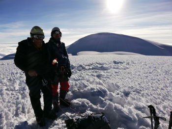 cayambe ascent