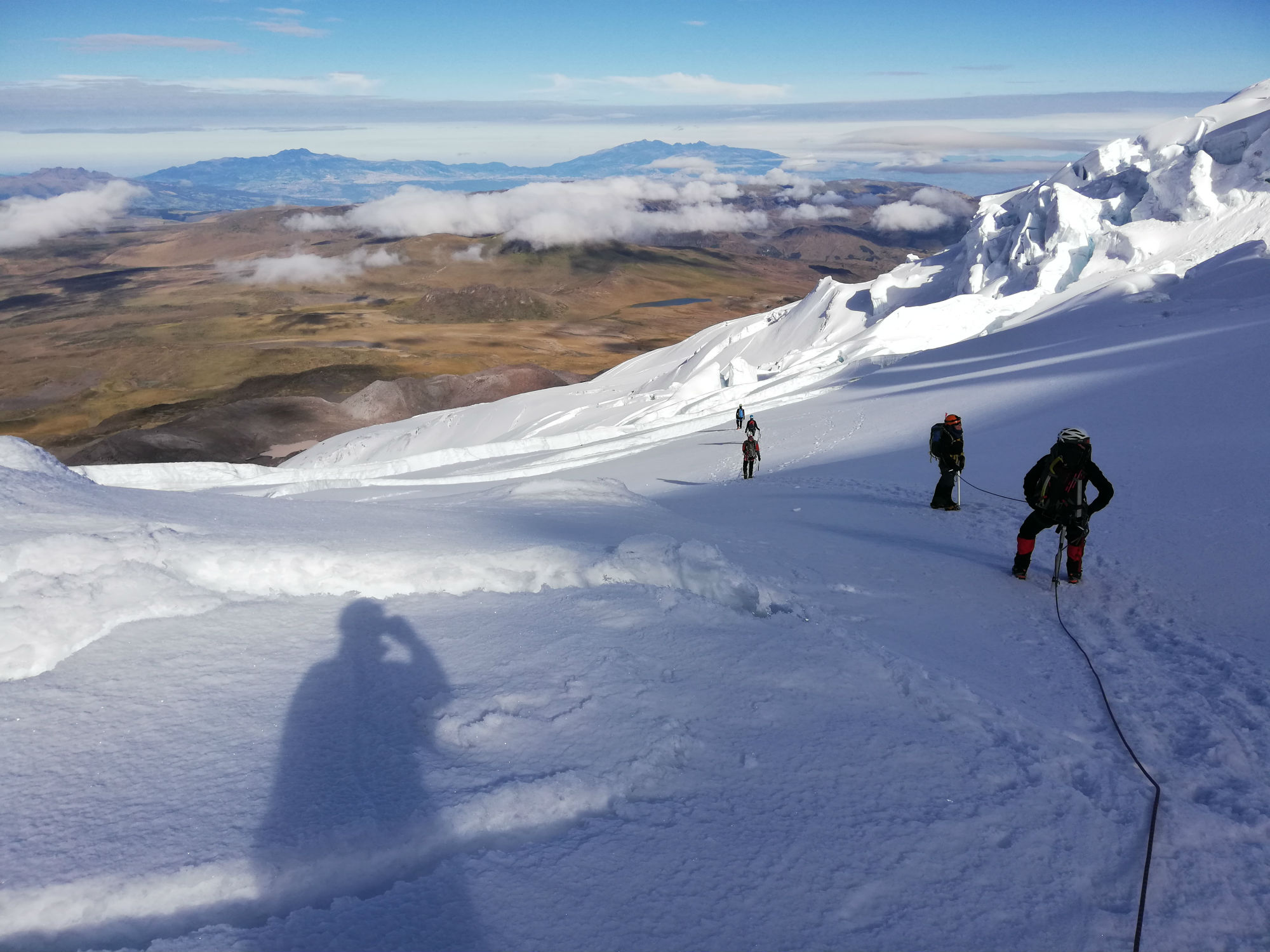 Descending Cotopaxi